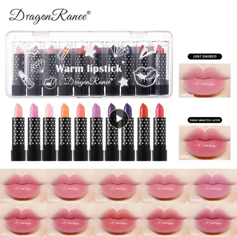Makeup Lipstick Long Lasting Maintain Mini Matte Lipstick Cosmetics Lipstick Set Non-stick Temperature Change
Makeup Lipstick Long Lasting Maintain Mini Matte Lipstick Cosmetics Lipstick Set Non-stick Temperature Change