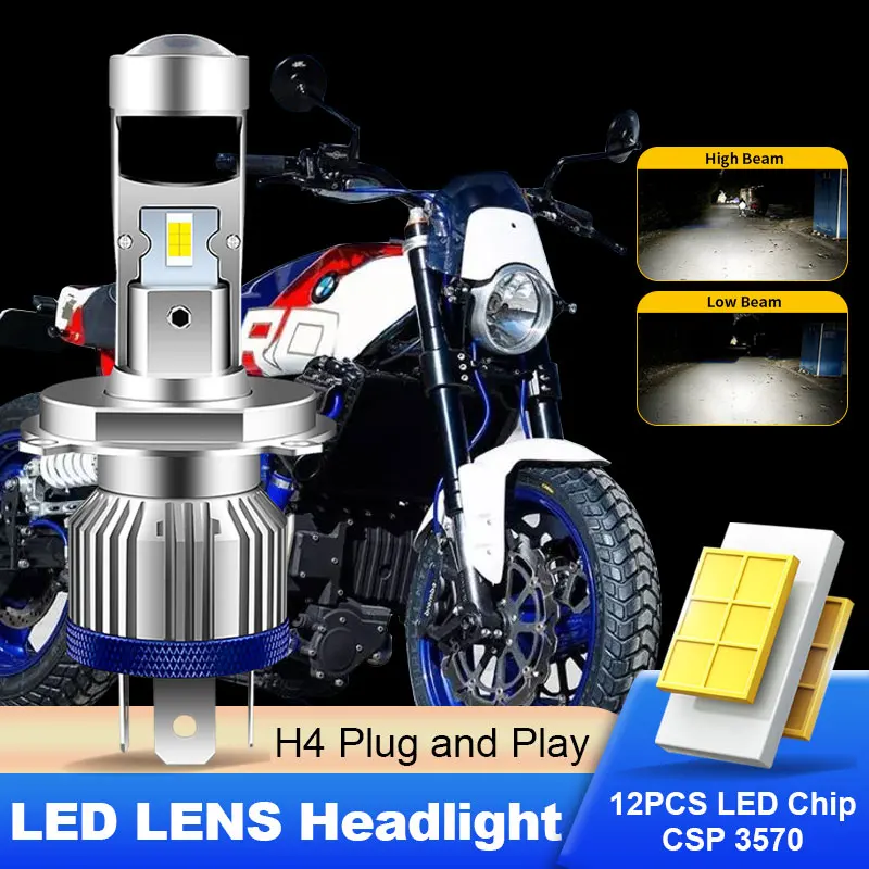 1PCS CANbus FOR BMW K1 K75 Motorcycle H4 LED Lens Headlight Retrofit Accessories High Low Beam HS1 9003 Moto Front Bulbs 6800LM
1PCS CANbus FOR BMW K1 K75 Motorcycle H4 LED Lens Headlight Retrofit Accessories High Low Beam HS1 9003 Moto Front Bulbs 6800LM