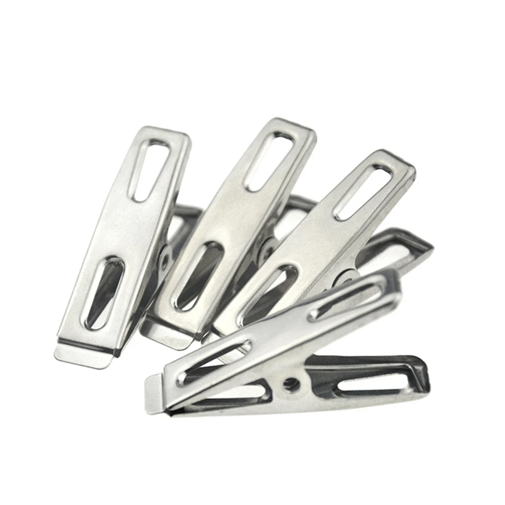 40Pcs Stainless Steel Spring Loaded Metal Clothes Pegs Laundry Clip Cloth Pack 1*4.5cm For Clip Drying Laundry Linen Quilts Sock
40Pcs Stainless Steel Spring Loaded Metal Clothes Pegs Laundry Clip Cloth Pack 1*4.5cm For Clip Drying Laundry Linen Quilts Sock