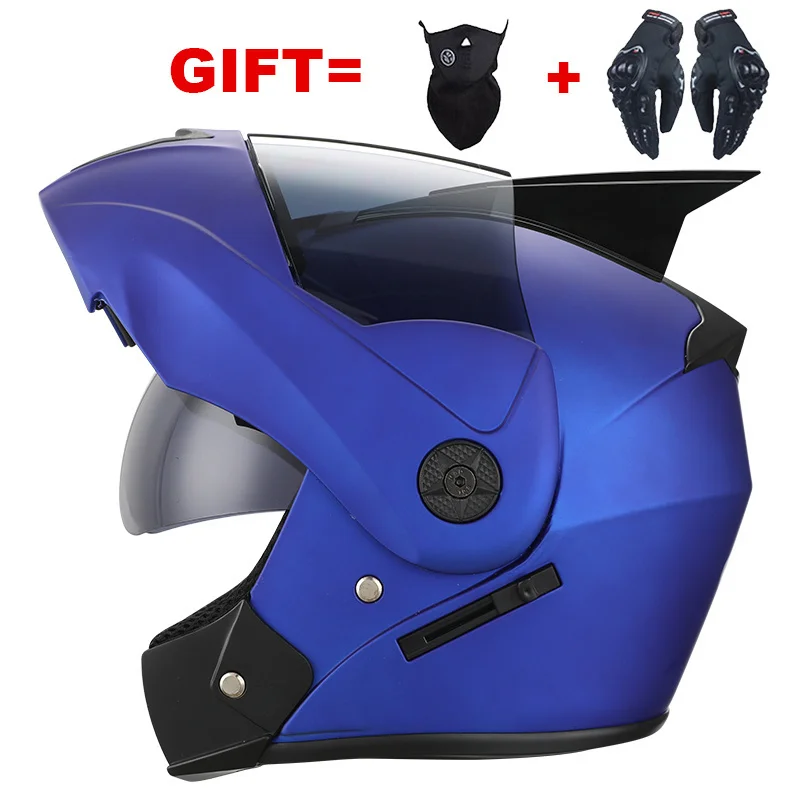 NEW Professional Modular Modular Motocross Helmet DOT Dual Lens For man women Modular Dual Lens Flip Up Double visors
NEW Professional Modular Modular Motocross Helmet DOT Dual Lens For man women Modular Dual Lens Flip Up Double visors