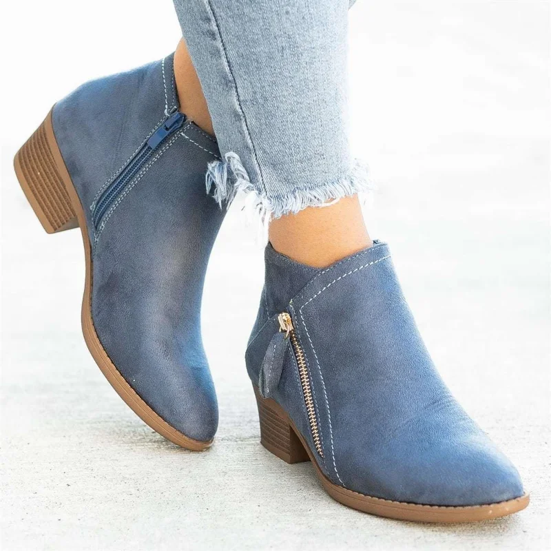 Women Ankle Boots Autumn Low Heels Boots Platform Sexy Ladies Khaki Pumps Boots Shoes 2022 New Winter Women's Boots Botas Mujer
Women Ankle Boots Autumn Low Heels Boots Platform Sexy Ladies Khaki Pumps Boots Shoes 2022 New Winter Women's Boots Botas Mujer