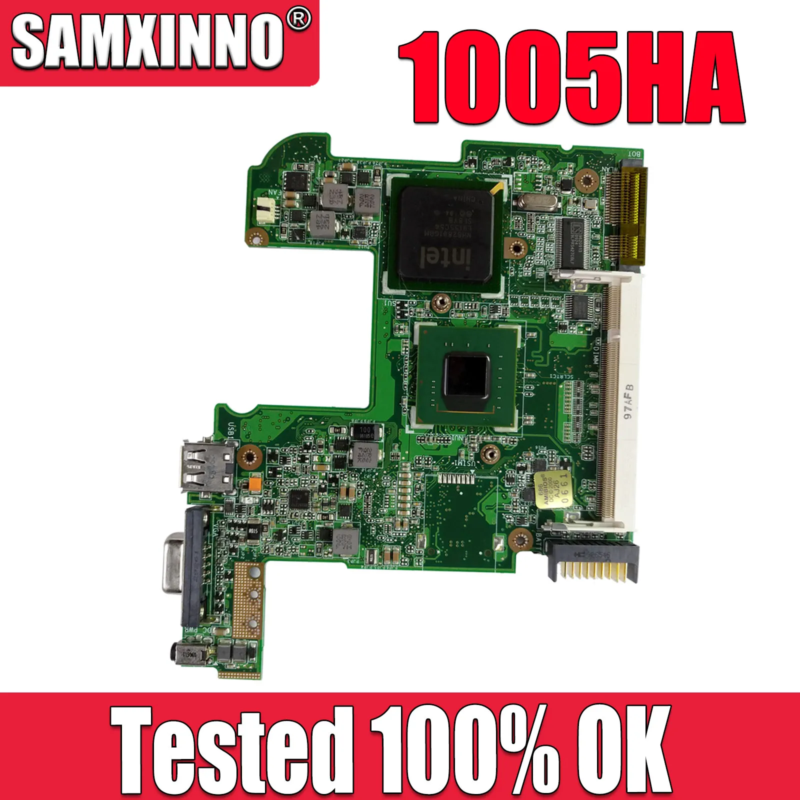 1005HA Notebook Mainboard For ASUS Eee PC 1005HA 1005HA-H(XP) Laptop Motherboard Working Fully Tested OK Free Shipping
1005HA Notebook Mainboard For ASUS Eee PC 1005HA 1005HA-H(XP) Laptop Motherboard Working Fully Tested OK Free Shipping
