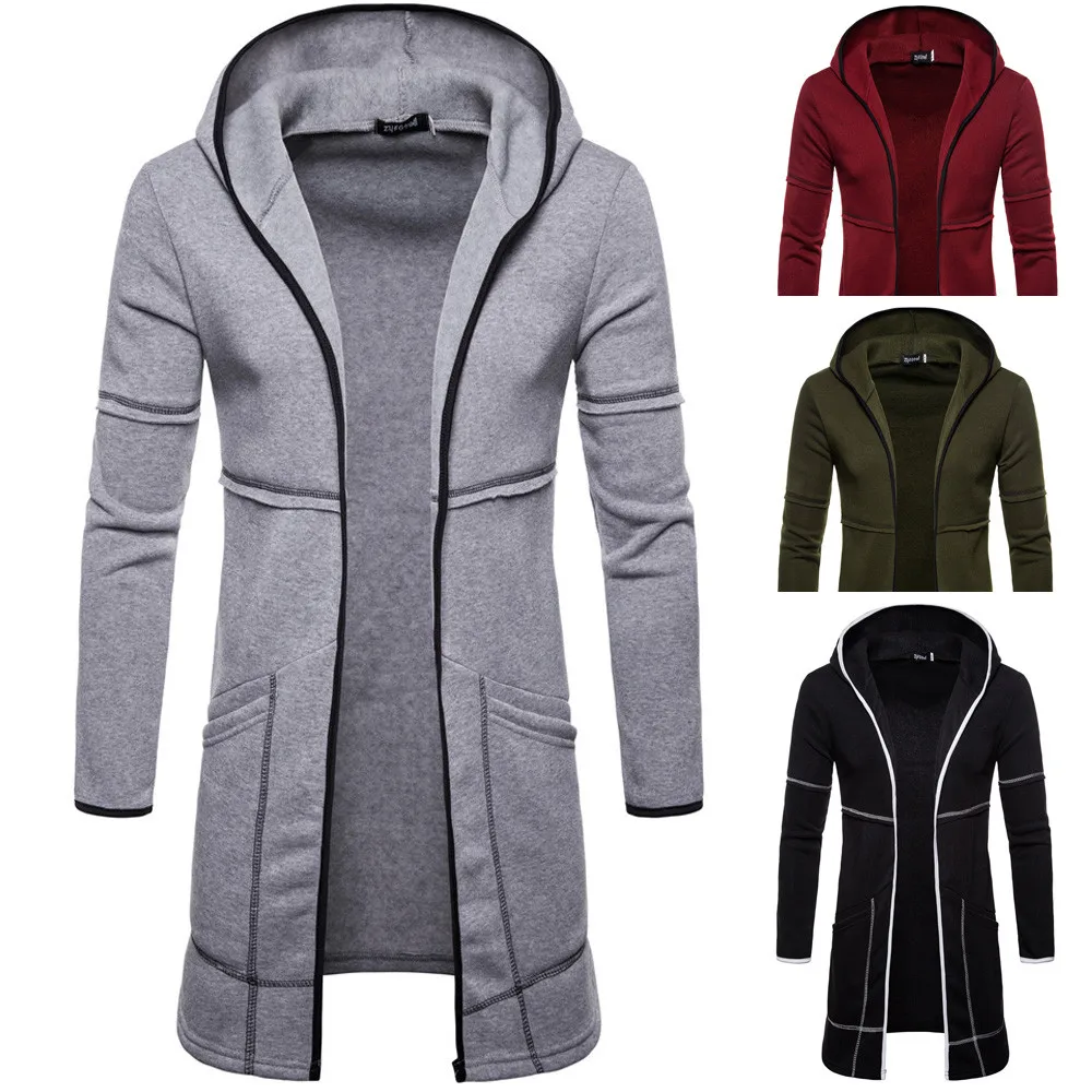 2021 Fashion Mens Hooded Solid Tops Trench Coat Jacket Cardigan Long Sleeve Outwear Blouse High Quality Daily Warm Sweatshirt
2021 Fashion Mens Hooded Solid Tops Trench Coat Jacket Cardigan Long Sleeve Outwear Blouse High Quality Daily Warm Sweatshirt