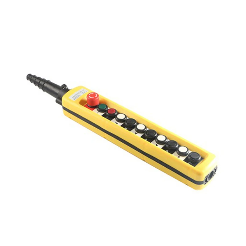 Rainproof Lifting Push Button Switch Button Remote Crane Pendant Control For Industrial Controls
Rainproof Lifting Push Button Switch Button Remote Crane Pendant Control For Industrial Controls