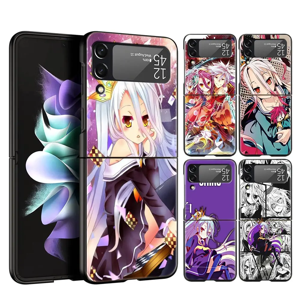 No Game No Life Cute Z Flip 4 Phone Case For Samsung Z Flip 3 Black Hard Shell Galaxy ZFlip4 ZFlip3 5G Cover Folding Luxury
No Game No Life Cute Z Flip 4 Phone Case For Samsung Z Flip 3 Black Hard Shell Galaxy ZFlip4 ZFlip3 5G Cover Folding Luxury