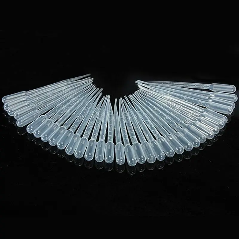 25-100PCS 0.2/0.5/1/2/3/5/10ML Practical Transparent Pipettes Disposable Safe Plastic Eye Dropper Transfer Graduated Pipettes
25-100PCS 0.2/0.5/1/2/3/5/10ML Practical Transparent Pipettes Disposable Safe Plastic Eye Dropper Transfer Graduated Pipettes