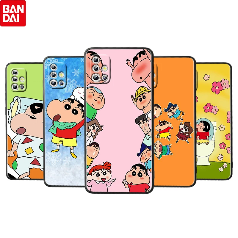 Cartoon Crayon Shin-chan For Samsung Galaxy A72 A71 A52 A51 A73 A53 A32 A12 A21S Silicone Soft Black Phone Case Funda Coque Capa
Cartoon Crayon Shin-chan For Samsung Galaxy A72 A71 A52 A51 A73 A53 A32 A12 A21S Silicone Soft Black Phone Case Funda Coque Capa