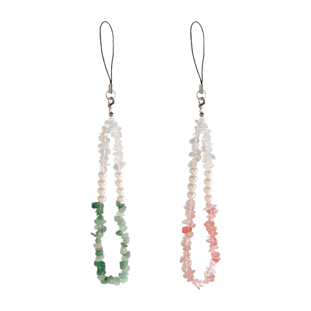 2pcs Beaded Phone Charm Strap Phone Case Chain Crystal Stone Phone Chain Phone Wristband Cell Phone Lanyards
2pcs Beaded Phone Charm Strap Phone Case Chain Crystal Stone Phone Chain Phone Wristband Cell Phone Lanyards