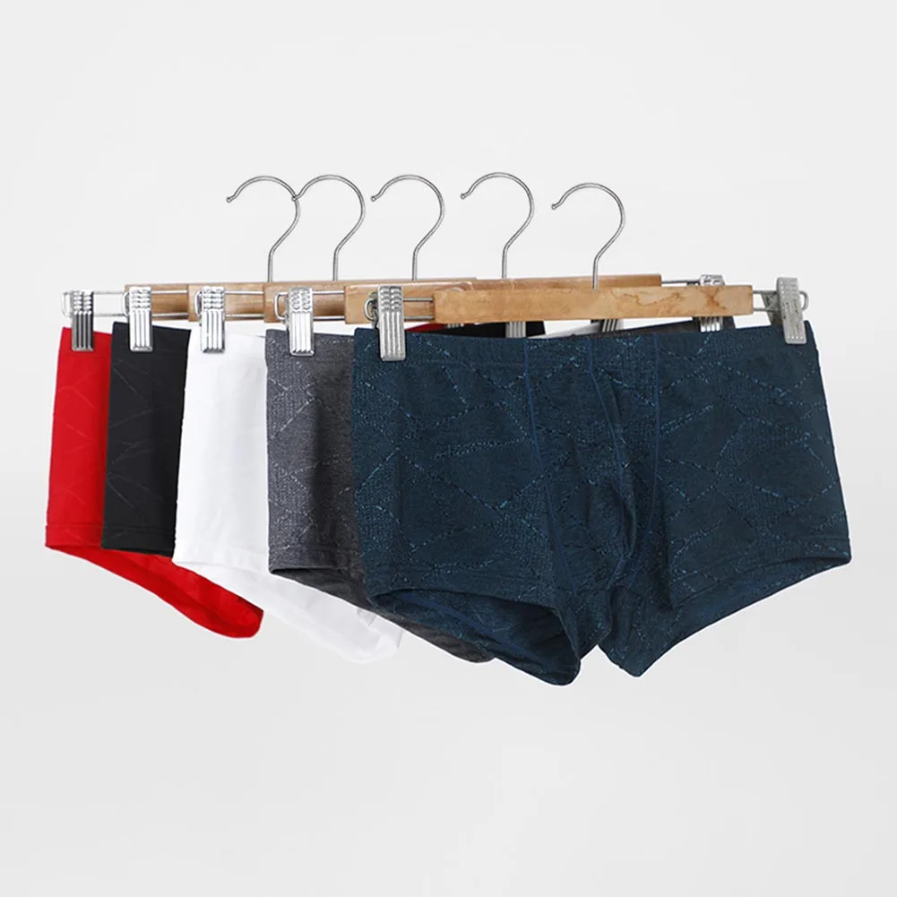 Mens Low-waisted Breathable Seamless Shorts U Convex Pouch Boxer Briefs Shorts Underwear Trunks Sleep Bottoms Gifts For Men
Mens Low-waisted Breathable Seamless Shorts U Convex Pouch Boxer Briefs Shorts Underwear Trunks Sleep Bottoms Gifts For Men