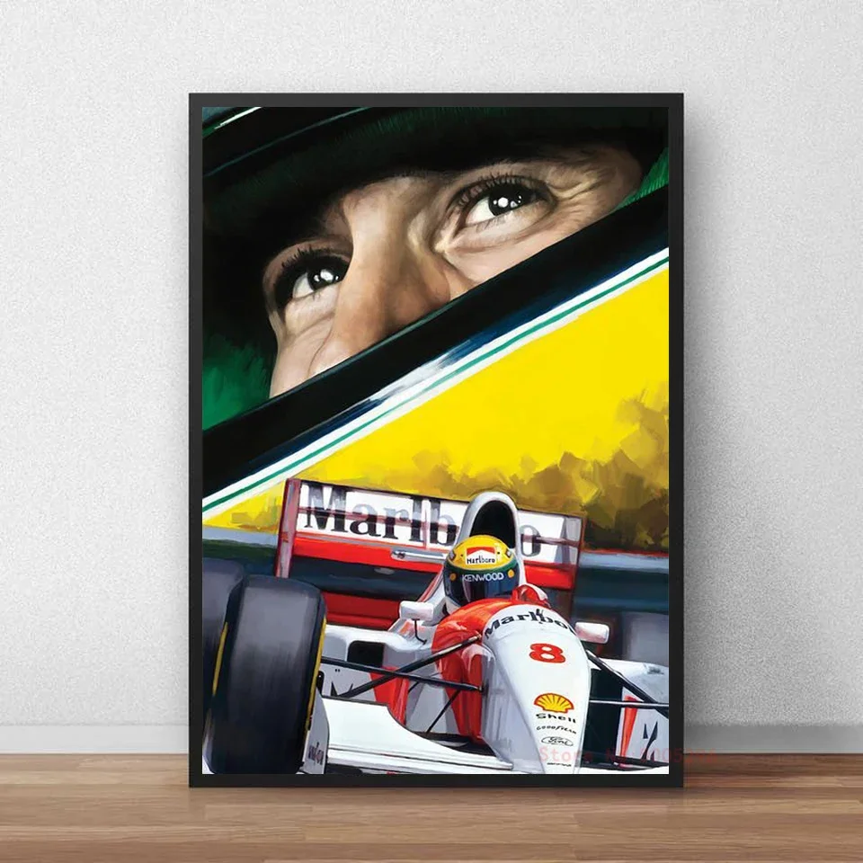 Постер Айртон Сенна Чемпион мира Формулы Ruicai
Постер Айртон Сенна Чемпион мира Формулы Ruicai