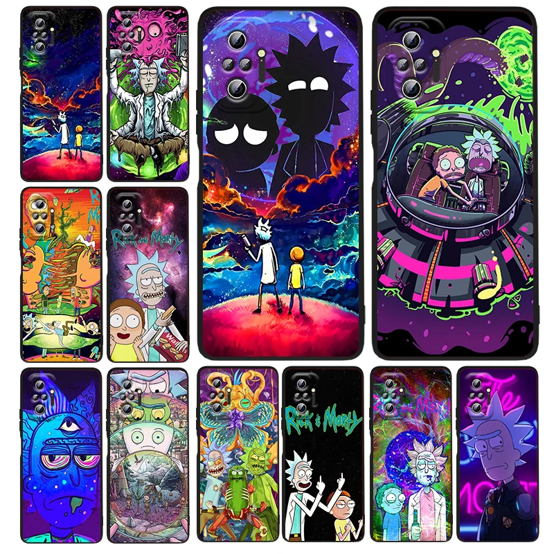 Ricks Morts Anime Art Phone Case For Xiaomi Redmi Note 11E 11S 11 11T 10 10S 9 9T 9S 8 8T Pro Plus 5G 7 5 Black Cover
Ricks Morts Anime Art Phone Case For Xiaomi Redmi Note 11E 11S 11 11T 10 10S 9 9T 9S 8 8T Pro Plus 5G 7 5 Black Cover