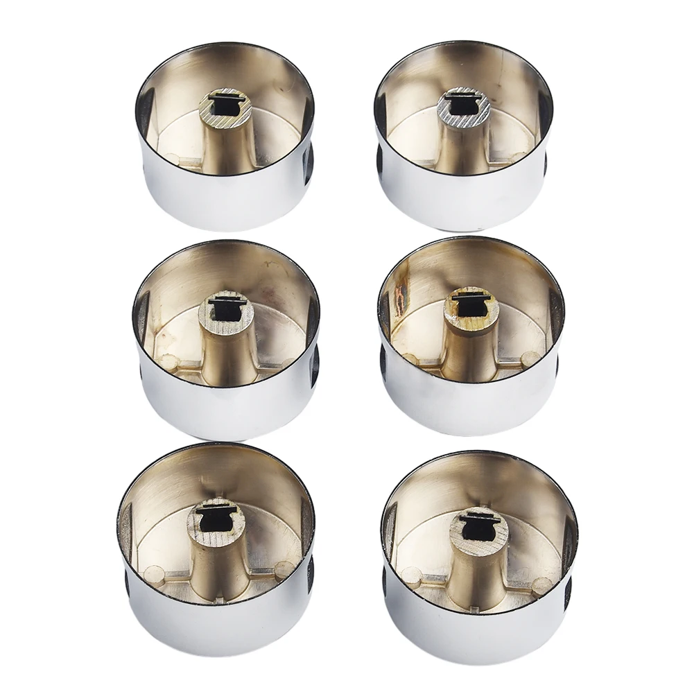 Cooktop Handle Rotary Switch Round Silver Simple Zinc Alloy 38*19mm Diameter 6mm Easy Installation Embedded Hole
Cooktop Handle Rotary Switch Round Silver Simple Zinc Alloy 38*19mm Diameter 6mm Easy Installation Embedded Hole