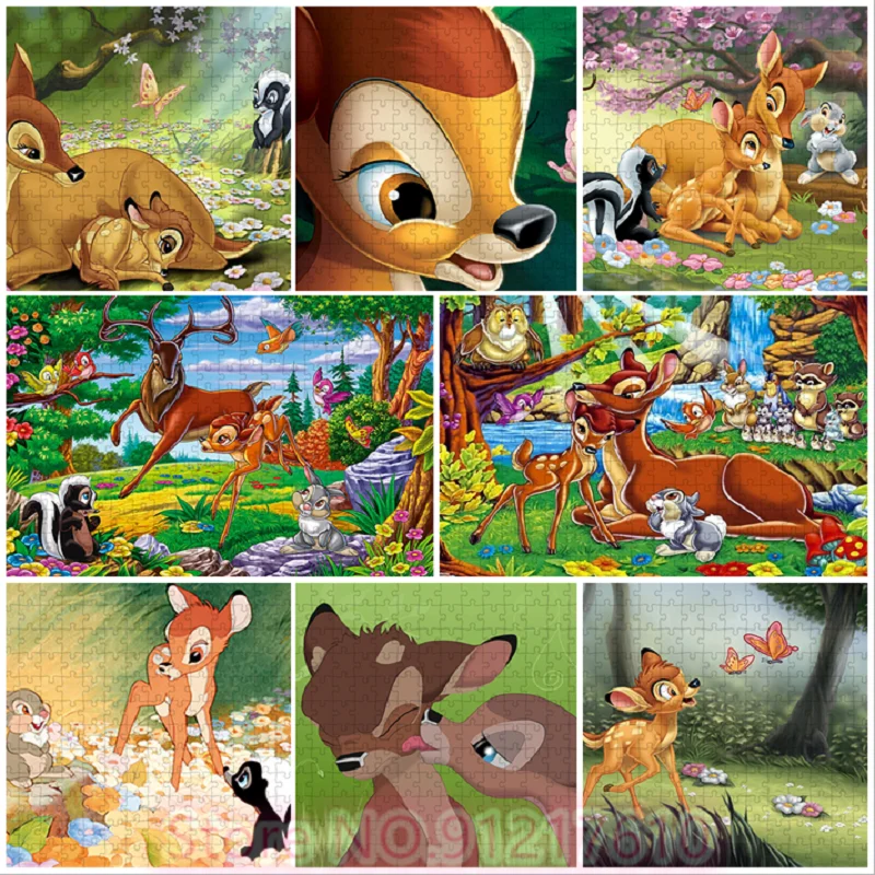 Disney Baby Deer Banbi Retro Cartoon 1000 Pieces Puzzles Adventure Children Brainstorming Puzzles Gift Festival First Choice
Disney Baby Deer Banbi Retro Cartoon 1000 Pieces Puzzles Adventure Children Brainstorming Puzzles Gift Festival First Choice
