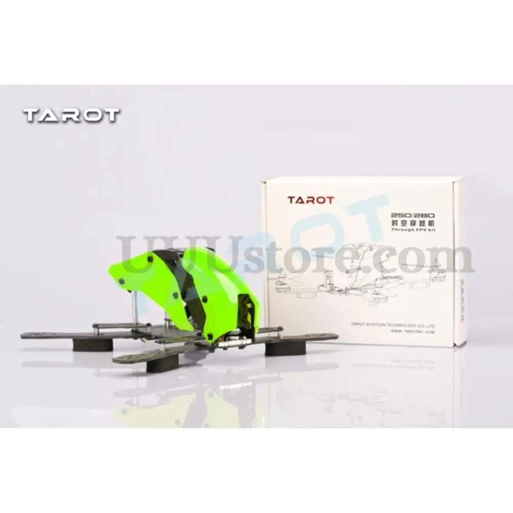 Tarot 250 TL250H Half-carbon frame kit compatible with 5inch three-bladed TL300E 1806-2280kV brushless motor For RC Multicopter
Tarot 250 TL250H Half-carbon frame kit compatible with 5inch three-bladed TL300E 1806-2280kV brushless motor For RC Multicopter