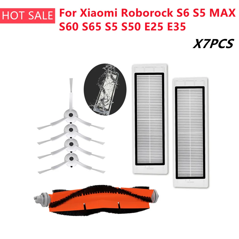 For Xiaomi Roborock S6 S5 MAX S60 S65 S5 S50 E25 E35 Mopping cloths main brush HEPA filter side brush vacuum parts accessories
For Xiaomi Roborock S6 S5 MAX S60 S65 S5 S50 E25 E35 Mopping cloths main brush HEPA filter side brush vacuum parts accessories