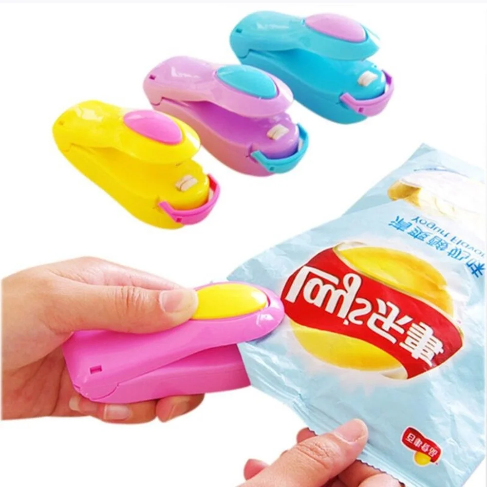 Kitchen Accessories Tools Mini Portable Food Clip Heat Sealing Machine Sealer Hand Pressure Heat Sealer Snack Bag Mini Gadgets
Kitchen Accessories Tools Mini Portable Food Clip Heat Sealing Machine Sealer Hand Pressure Heat Sealer Snack Bag Mini Gadgets