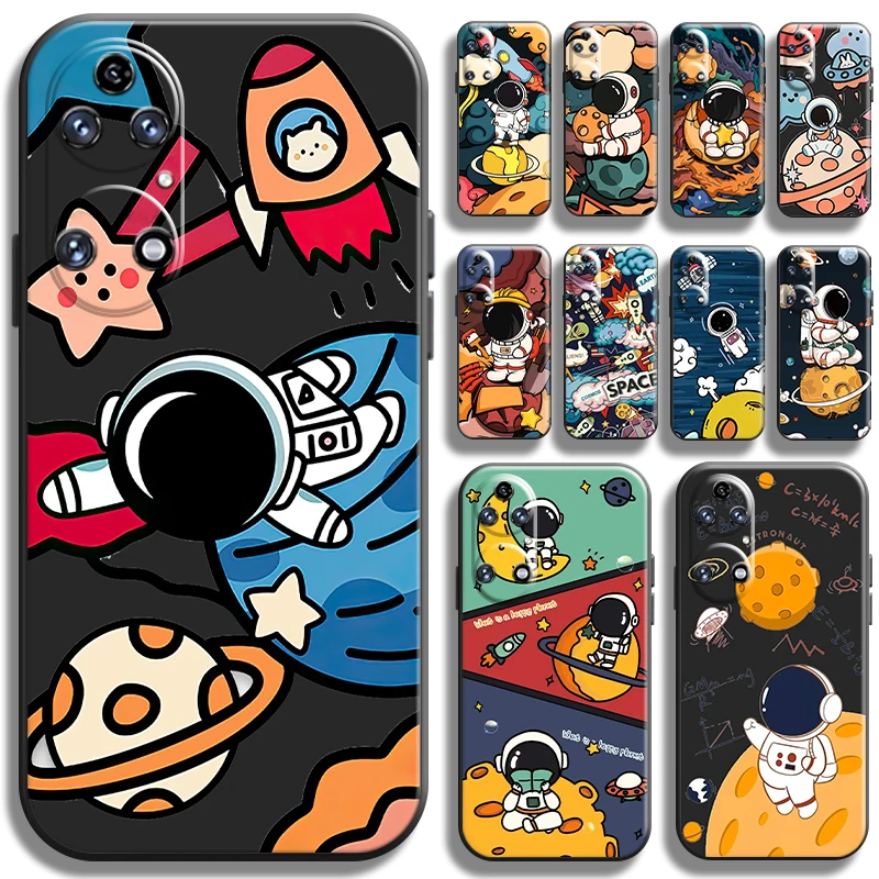 Cartoon Astronaut Space Phone Case For Huawei P50 P40 P30 P20 Pro Lite 5G P Smart Z 2021 Liquid Silicon TPU Carcasa Shockproof
Cartoon Astronaut Space Phone Case For Huawei P50 P40 P30 P20 Pro Lite 5G P Smart Z 2021 Liquid Silicon TPU Carcasa Shockproof
