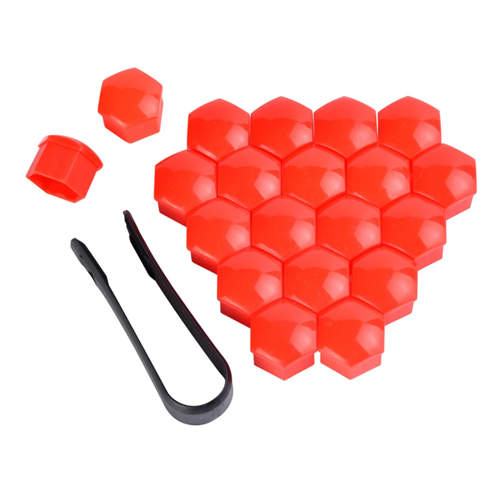 1/2/3/5 Pack of 20 Car Wheel Nut Caps Universal Exterior Auto Hub Screw Cover Plastic Decoration Dust-proof Protector Red 21mm
1/2/3/5 Pack of 20 Car Wheel Nut Caps Universal Exterior Auto Hub Screw Cover Plastic Decoration Dust-proof Protector Red 21mm