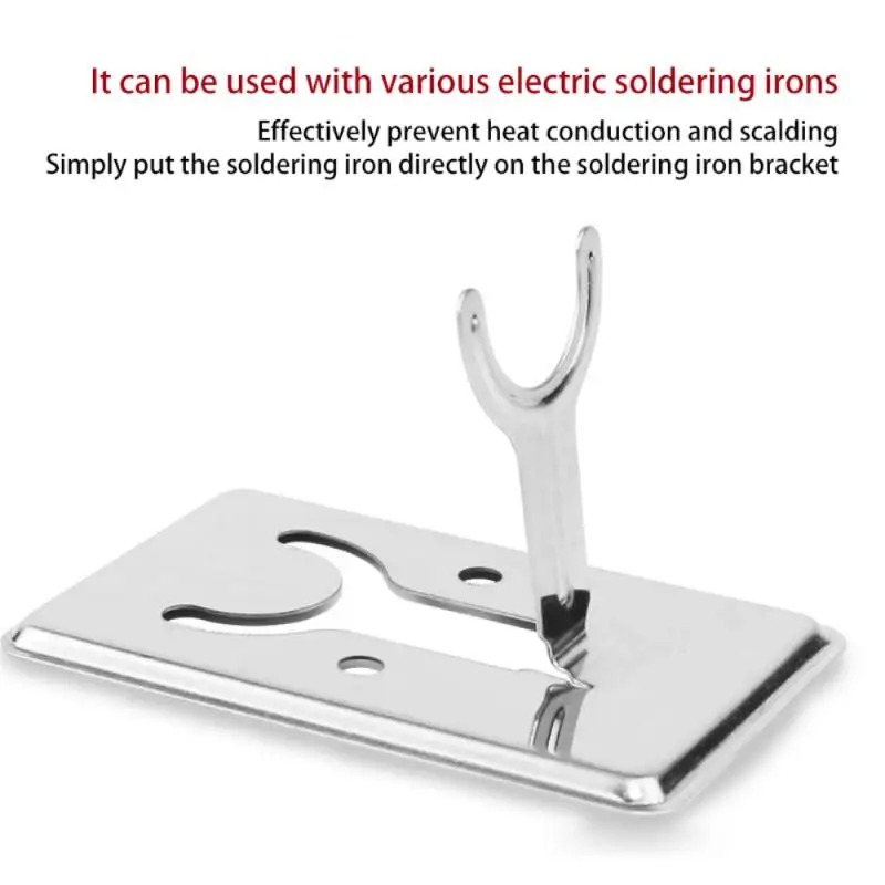 Soldering Iron Stand Simple Stand Soldering Iron Table Fixed Stand Soldering Tin Y-type Stainless Steel Shelving Prevent Scald
Soldering Iron Stand Simple Stand Soldering Iron Table Fixed Stand Soldering Tin Y-type Stainless Steel Shelving Prevent Scald