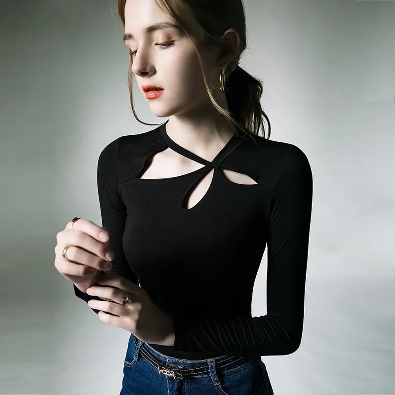 High Quality 2023 Women T-shirt Hollow Out Petal Female Autumn Winter Sexy Crop Top Clothes Casual Blouses Grace Meeting Y2K
High Quality 2023 Women T-shirt Hollow Out Petal Female Autumn Winter Sexy Crop Top Clothes Casual Blouses Grace Meeting Y2K