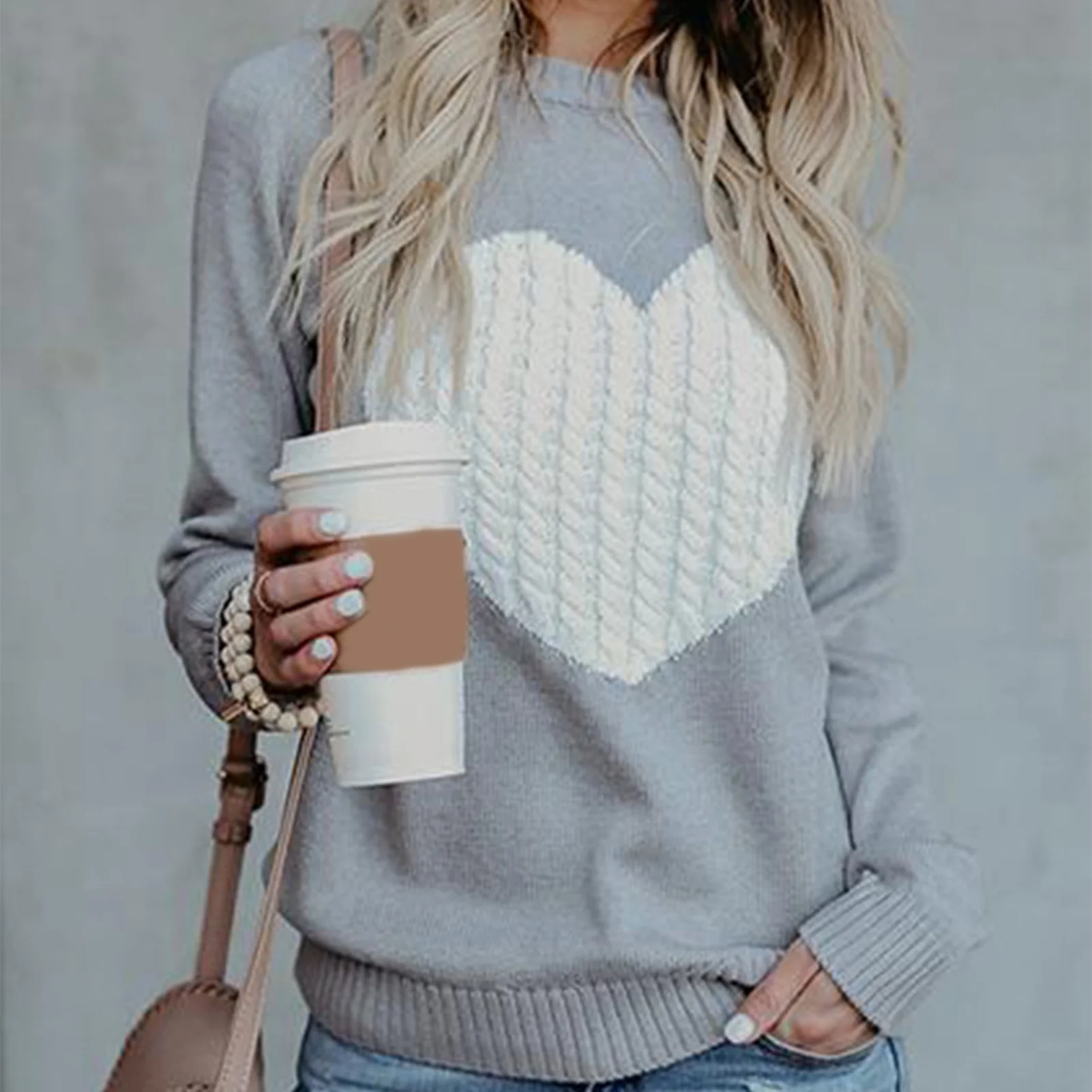 Overszie Long Sleeve Loose Knitted Outerwear Cozy Cable Knitted Top Love Heart Sweater Basic Casual Soft Cute Lounge Jumper Coat
Overszie Long Sleeve Loose Knitted Outerwear Cozy Cable Knitted Top Love Heart Sweater Basic Casual Soft Cute Lounge Jumper Coat