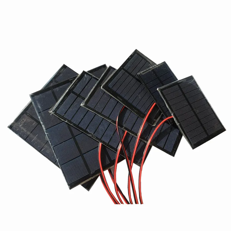 Высококачественная мини-солнечная панель 5В 5.5В 1Вт 1.6Вт 150мА 160мА 200мА 250мА 500мА для DIY-солнечных комплектов/зарядных устройств для телефонов с кабелем
Высококачественная мини-солнечная панель 5В 5.5В 1Вт 1.6Вт 150мА 160мА 200мА 250мА 500мА для DIY-солнечных комплектов/зарядных устройств для телефонов с кабелем