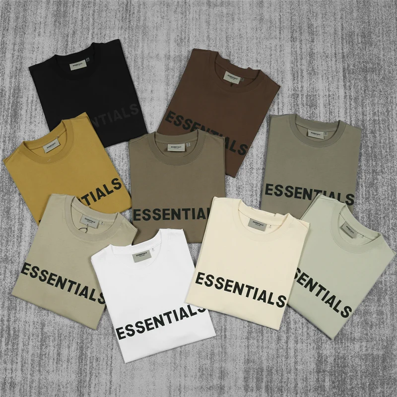 New 2023 Arrival Essentials T-shirt Solid Drops Print T Shirts Short Sleeve Cotton Tshirt One Day Ship Out Tops Tees
New 2023 Arrival Essentials T-shirt Solid Drops Print T Shirts Short Sleeve Cotton Tshirt One Day Ship Out Tops Tees