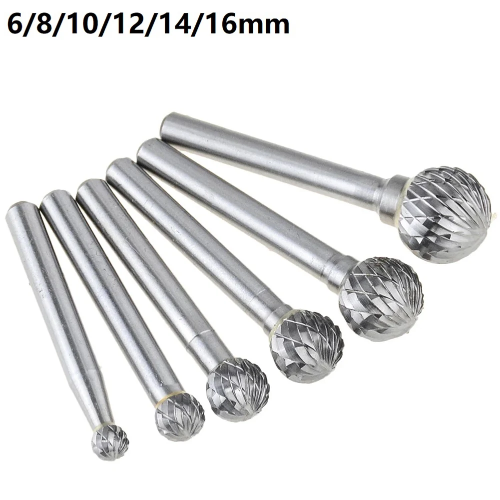 1PCS Rotary Tool 6-16mm Round Double Cut Ball Shape Rotary File Carbide Routing Burr Bit Carving Routing Cutter Ball Shape
1PCS Rotary Tool 6-16mm Round Double Cut Ball Shape Rotary File Carbide Routing Burr Bit Carving Routing Cutter Ball Shape