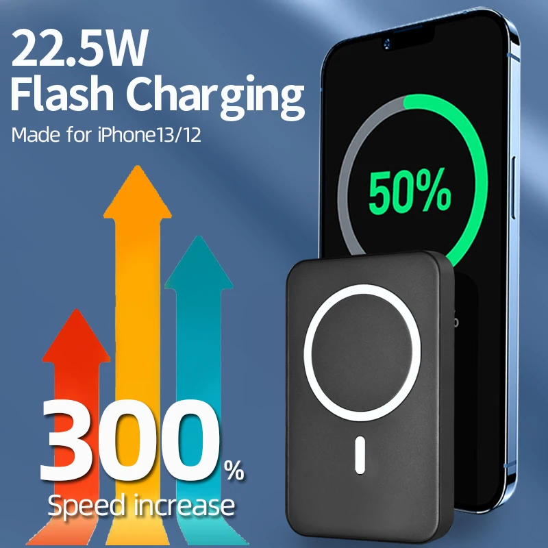 10000mAh New Copy Original Spare Portable Magnetic Wireless Power Bank For iphone 13 12 13Pro Max Mobile Phone External Battery
10000mAh New Copy Original Spare Portable Magnetic Wireless Power Bank For iphone 13 12 13Pro Max Mobile Phone External Battery