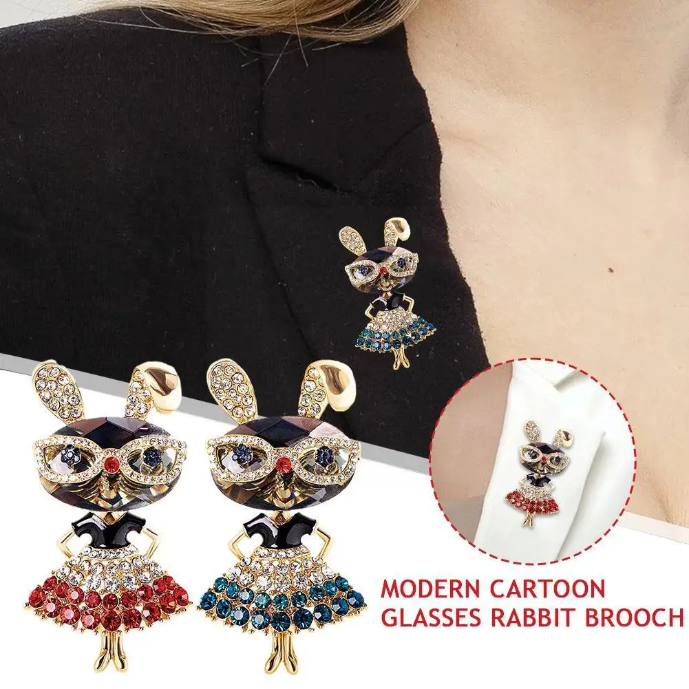 Rhinestone Bunny Animal Pin Crystal Adorable Wear Dress Glasses Rabbit Brooch Pin For Women Girls Birthday Christmas Easter M0E8
Rhinestone Bunny Animal Pin Crystal Adorable Wear Dress Glasses Rabbit Brooch Pin For Women Girls Birthday Christmas Easter M0E8
