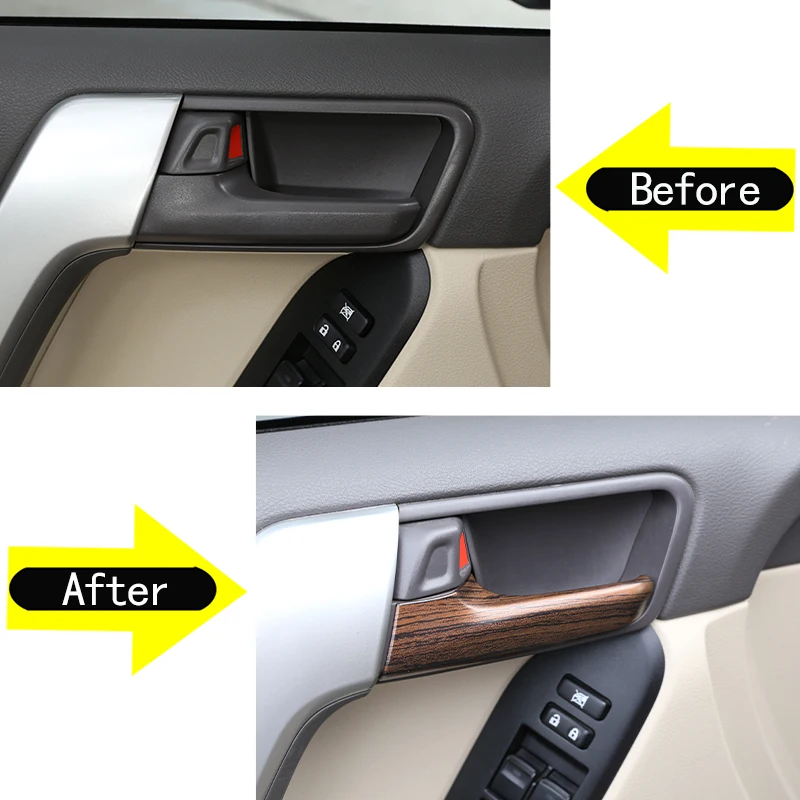 For Toyota Land Cruiser Prado FJ150 150 2010-2018 ABS Car Styling Inner Door Handle Cover Trim Stickers Decoration Accessories
For Toyota Land Cruiser Prado FJ150 150 2010-2018 ABS Car Styling Inner Door Handle Cover Trim Stickers Decoration Accessories