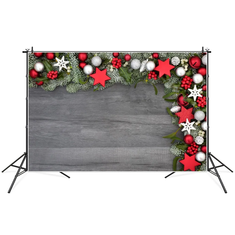 Christmas Pine Cones Balls Stars Wooden Boards Planks Photography Backgrounds Custom Baby Party Decoration Photo Booth Backdrops
Christmas Pine Cones Balls Stars Wooden Boards Planks Photography Backgrounds Custom Baby Party Decoration Photo Booth Backdrops