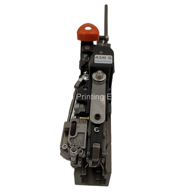 Узкая обвязочная головка 43/6S, односторонняя, бесплатная доставка, 1 шт. 
Узкая обвязочная головка 43/6S, односторонняя, бесплатная доставка, 1 шт.