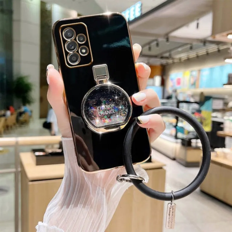 Quicksand Perfume Bottle Holder Bracelet Phone Case For Samsung Galaxy A53 A73 A33 A32 A51 A71 A 72 52 23 22 13 12 11 10 S 50 70
Quicksand Perfume Bottle Holder Bracelet Phone Case For Samsung Galaxy A53 A73 A33 A32 A51 A71 A 72 52 23 22 13 12 11 10 S 50 70