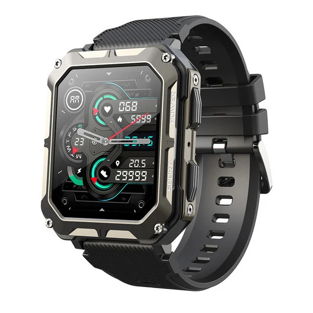 2023 New C20 PRO Smart Watch Men Bluetooth Call Outdoor Sports 1.83inch Large Screen Voice Assistant Fitness Smartwatch Best
2023 New C20 PRO Smart Watch Men Bluetooth Call Outdoor Sports 1.83inch Large Screen Voice Assistant Fitness Smartwatch Best