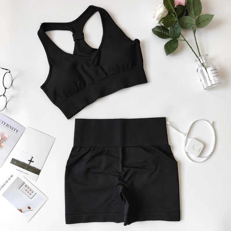 Newest Tracksuits Women's Yoga Set Sports Suit Women Yoga Bra Sports Crop Tops Sexy High Waist Sport Shorts Sportswear Gym
Newest Tracksuits Women's Yoga Set Sports Suit Women Yoga Bra Sports Crop Tops Sexy High Waist Sport Shorts Sportswear Gym