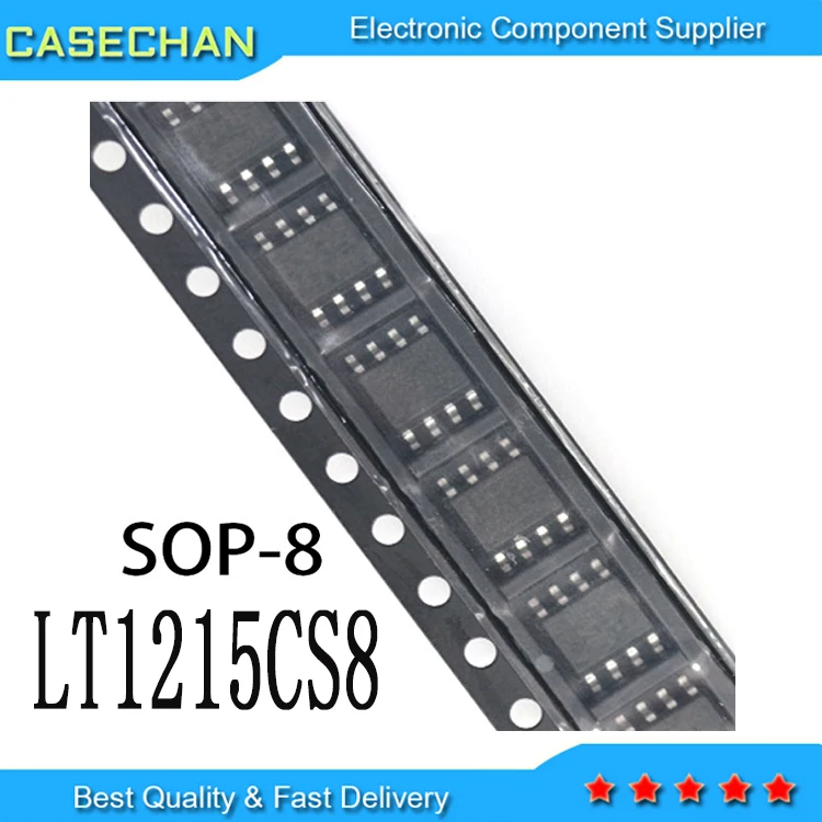 Новые и оригинальные LT1215 1215 SOP-8 LT1215CS8 2CPS
Новые и оригинальные LT1215 1215 SOP-8 LT1215CS8 2CPS
