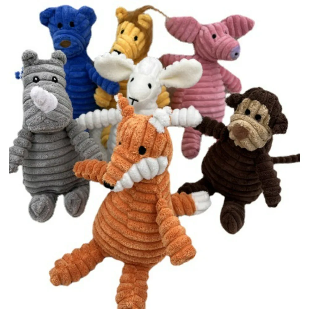Pet Dog Sound Toy Method Dou Grinding Teeth Release Training Corduroy Monkey Fox Sheep Rhinoceros Dog Toy pet products
Pet Dog Sound Toy Method Dou Grinding Teeth Release Training Corduroy Monkey Fox Sheep Rhinoceros Dog Toy pet products