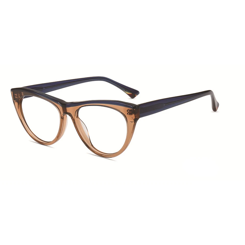 Two-color Stitching Handcrafted Round Spring Hinge Optical Frame Custom Photochromic Myopia Reading Glasses Prescription Lens 
Two-color Stitching Handcrafted Round Spring Hinge Optical Frame Custom Photochromic Myopia Reading Glasses Prescription Lens