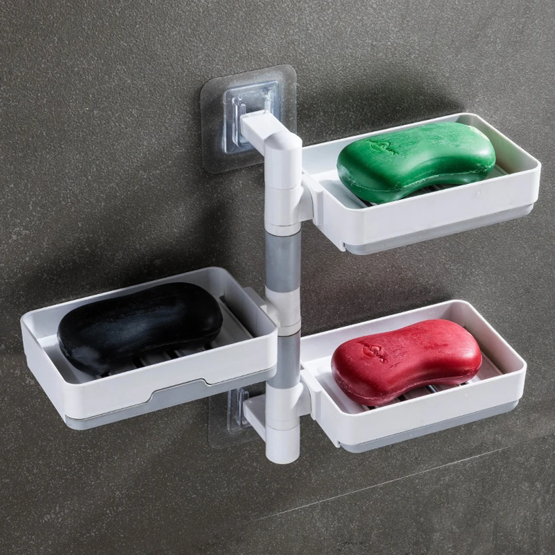 Multi Layer Suction Cup Soap Dish With Drain Water Mobile Space Saving Bathroom Soap Holder For Storage Container Dishes Box
Multi Layer Suction Cup Soap Dish With Drain Water Mobile Space Saving Bathroom Soap Holder For Storage Container Dishes Box