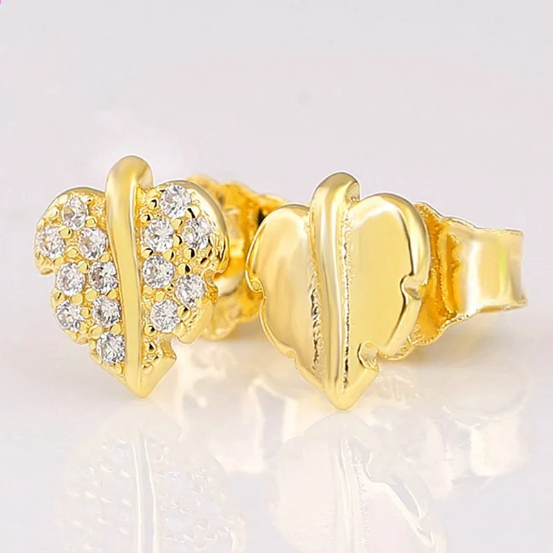 Authentic 925 Sterling Silver Sparkling Shine Leaf With Crystal Stud Earrings For Women Wedding Gift Fashion Jewelry
Authentic 925 Sterling Silver Sparkling Shine Leaf With Crystal Stud Earrings For Women Wedding Gift Fashion Jewelry