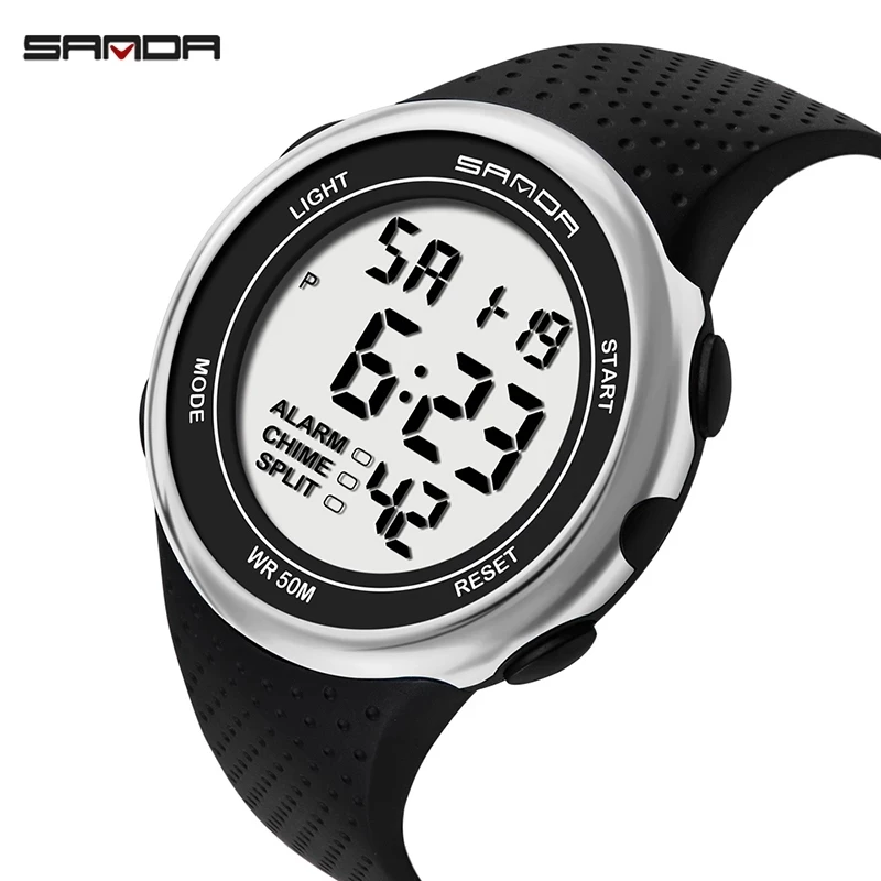 Fashion Sanda 375 Men's Watches Led Digital Clock Luxury Electronic Watch Diving Swimming Sport Wristwatches Relogio Masculino
Fashion Sanda 375 Men's Watches Led Digital Clock Luxury Electronic Watch Diving Swimming Sport Wristwatches Relogio Masculino