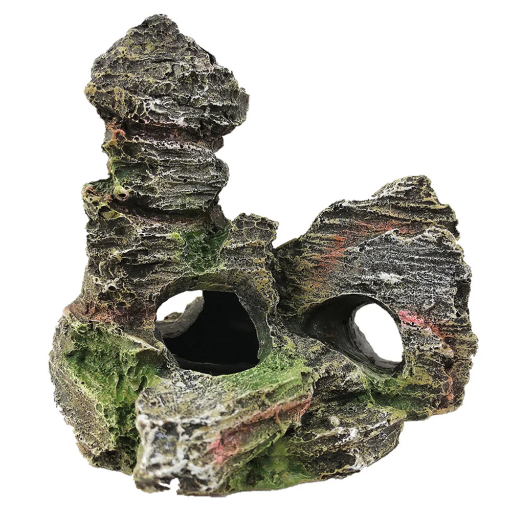 Decorative Ornament Tree Bridge Simulation Rock Cave Stone Fish Tank Rockery Playing Climbing Landscaping View Aquarium Mountain
Decorative Ornament Tree Bridge Simulation Rock Cave Stone Fish Tank Rockery Playing Climbing Landscaping View Aquarium Mountain