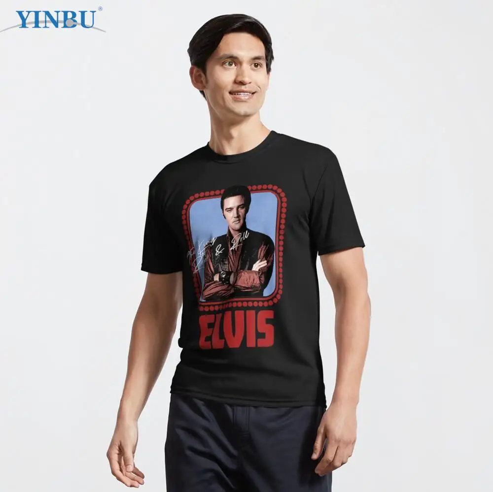 Футболка брендовая YINBU с принтом Elvis Presley, официальная Мужская короткая футболка с круглым вырезом, с рисунком, Рок н ролл
Футболка брендовая YINBU с принтом Elvis Presley, официальная Мужская короткая футболка с круглым вырезом, с рисунком, Рок н ролл