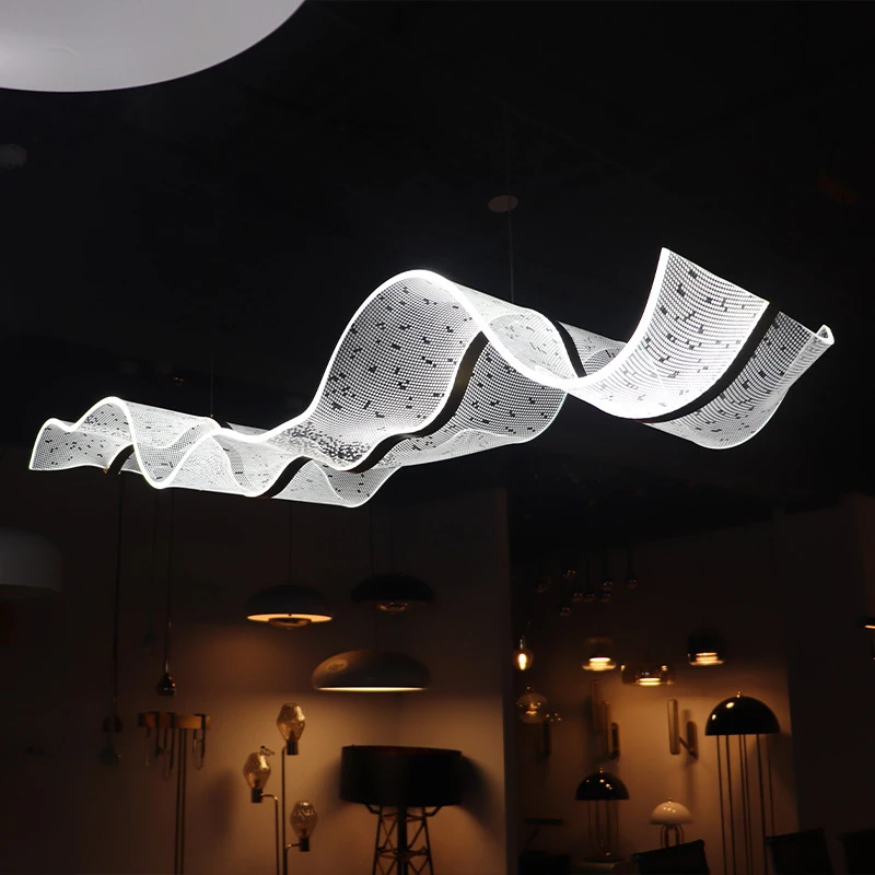 Artistical Flying Ribbon LED Ceiling Chandeliers 2023 Lustres New Modern Hanging Lamps Home Decoration Lights for Living Room
Artistical Flying Ribbon LED Ceiling Chandeliers 2023 Lustres New Modern Hanging Lamps Home Decoration Lights for Living Room