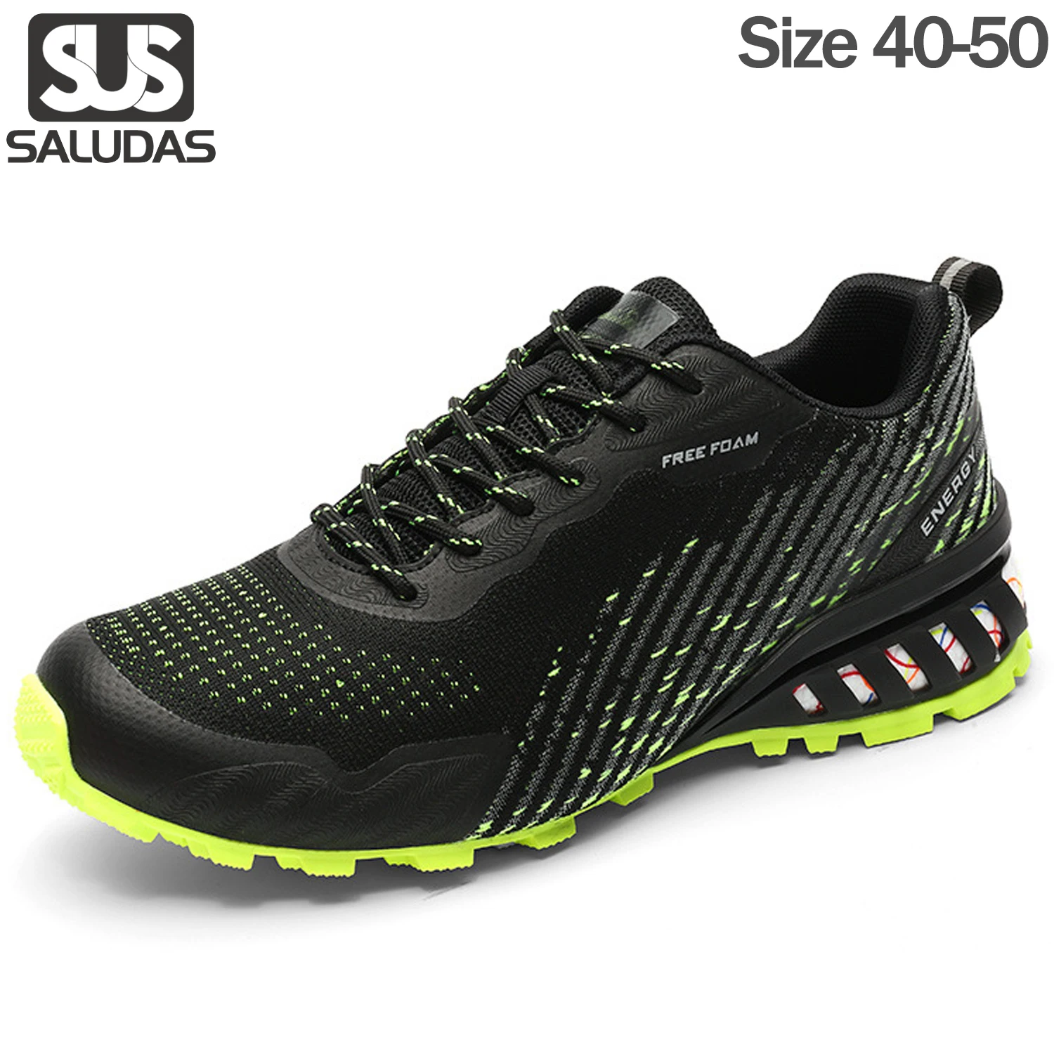 SALUDAS Men Trail Running Shoes Fashion Walking Hiking Sneakers Tennis Cross Training Shoes Outdoor Men Casual Workout Footwear
SALUDAS Men Trail Running Shoes Fashion Walking Hiking Sneakers Tennis Cross Training Shoes Outdoor Men Casual Workout Footwear