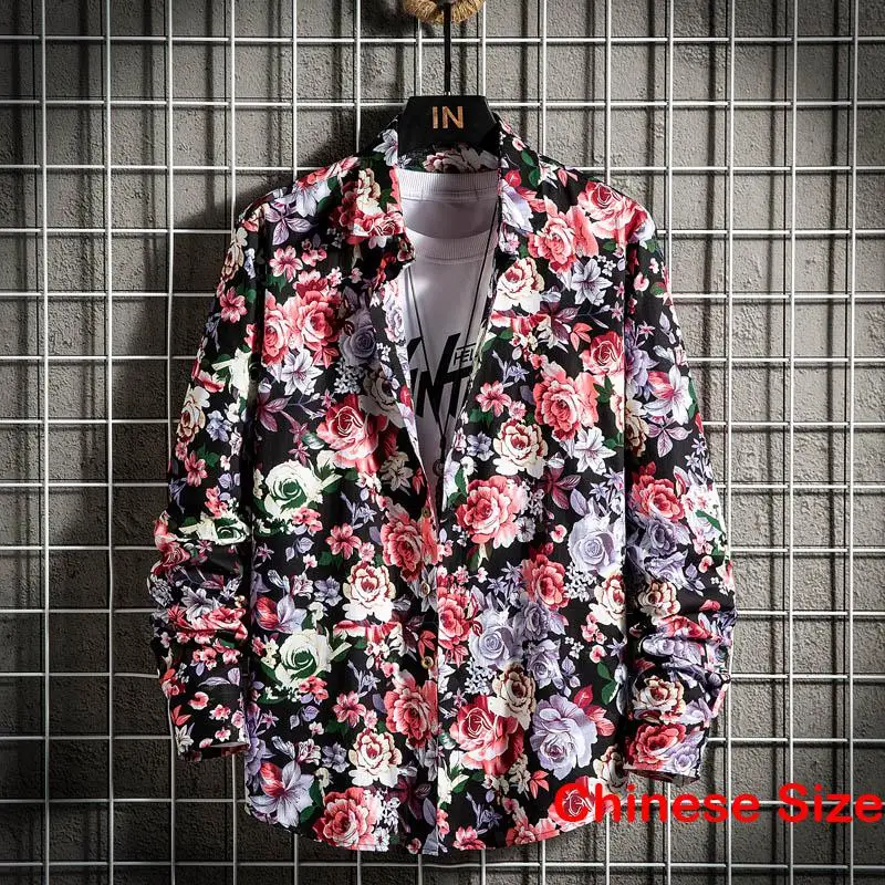 Floral Shirts for Men Clothes Cool Blouse Luxury Men's Clothing With Free Shipping Long Sleeve Shirt Best Selling Product 2023
Floral Shirts for Men Clothes Cool Blouse Luxury Men's Clothing With Free Shipping Long Sleeve Shirt Best Selling Product 2023