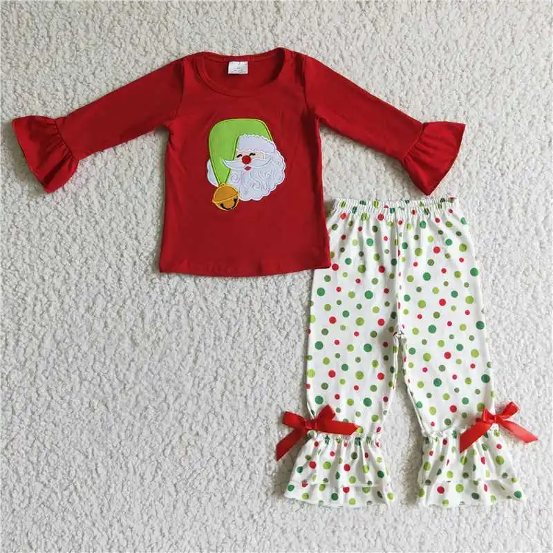 Christmas pajamas girls match boys Baby Kids Boutique Wholesale Clothing Fall Winter SetS embroidery Santa Claus Children‘s Wear
Christmas pajamas girls match boys Baby Kids Boutique Wholesale Clothing Fall Winter SetS embroidery Santa Claus Children‘s Wear