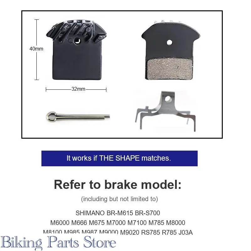 DEORE XT SLX J02A J03A Cooling Fin Ice Tech Bicycle Disc Brake Pads MTB Bike Ceramics Disc Brake Pads For Shimano M785 M675
DEORE XT SLX J02A J03A Cooling Fin Ice Tech Bicycle Disc Brake Pads MTB Bike Ceramics Disc Brake Pads For Shimano M785 M675