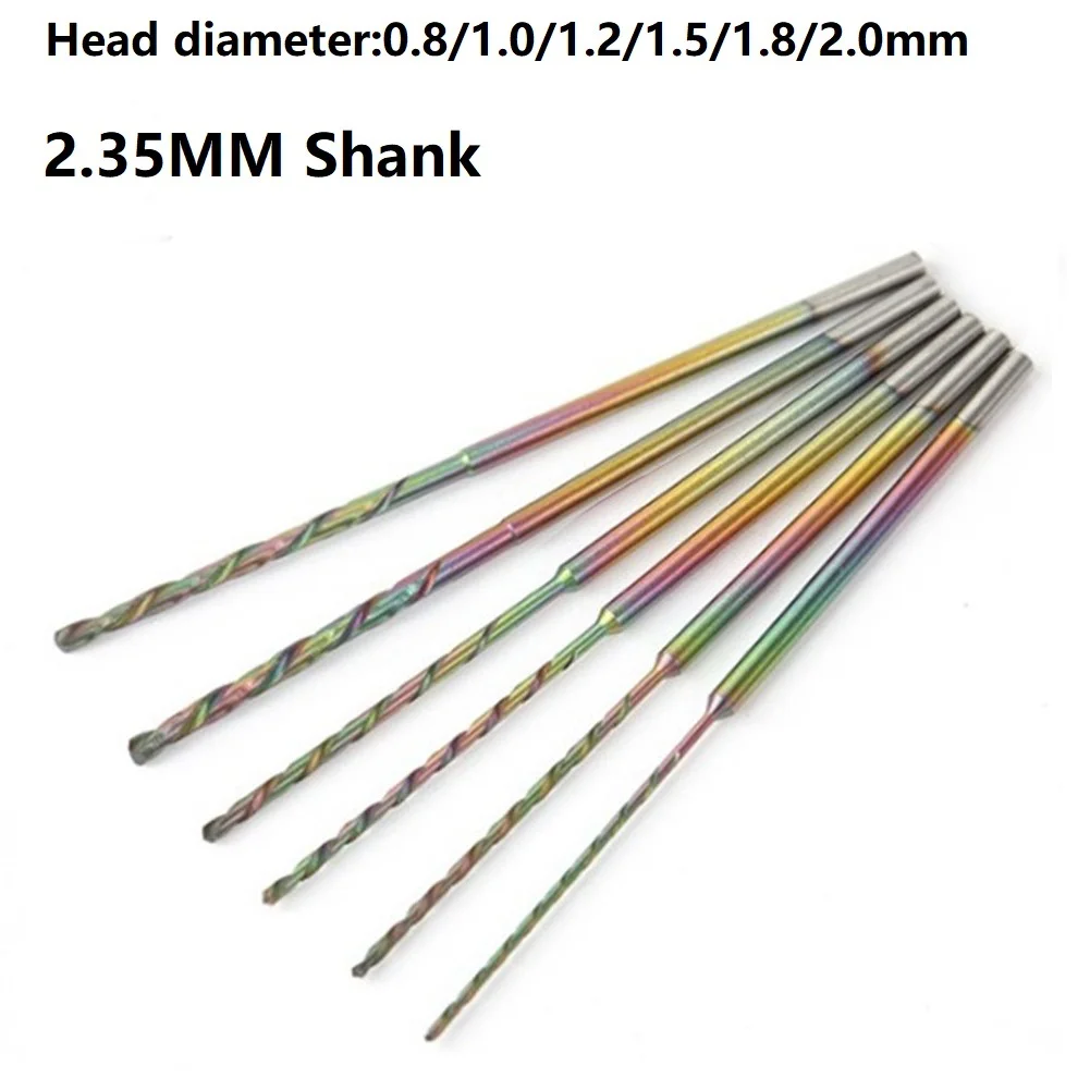 2.35MM Shank Quenched Twist Drill Bit Auger Drill Head Amber Drilling Punch Needle Drilling Spiral Round Woodworking Hss Bits
2.35MM Shank Quenched Twist Drill Bit Auger Drill Head Amber Drilling Punch Needle Drilling Spiral Round Woodworking Hss Bits
